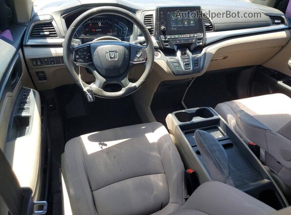 5FNRL6H53KB115424 2019 HONDA ODYSSEY White Вид панелі приладів