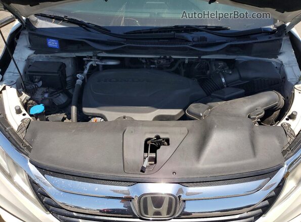5FNRL6H53KB115424 2019 HONDA ODYSSEY White Вид підкапотного простору