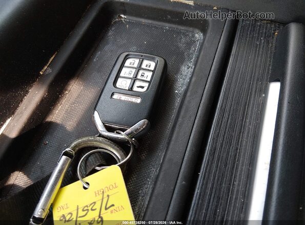 5FNRL6H53KB116296 2019 HONDA ODYSSEY White Առջևի վահանակի տեսք