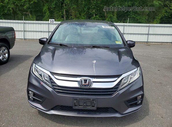 5FNRL6H53KB119506 2019 HONDA ODYSSEY Серый Вид спереди