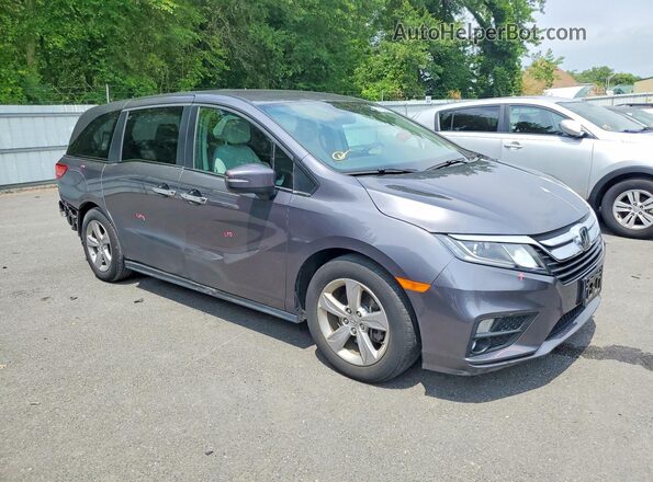 5FNRL6H53KB119506 2019 HONDA ODYSSEY Серый Передняя правая четверть