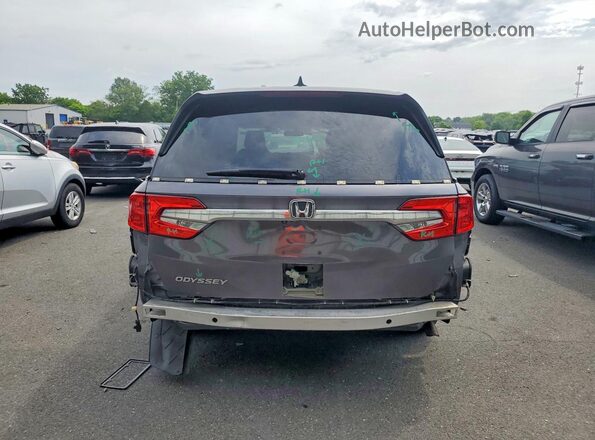 5FNRL6H53KB119506 2019 HONDA ODYSSEY Серый Вид сзади