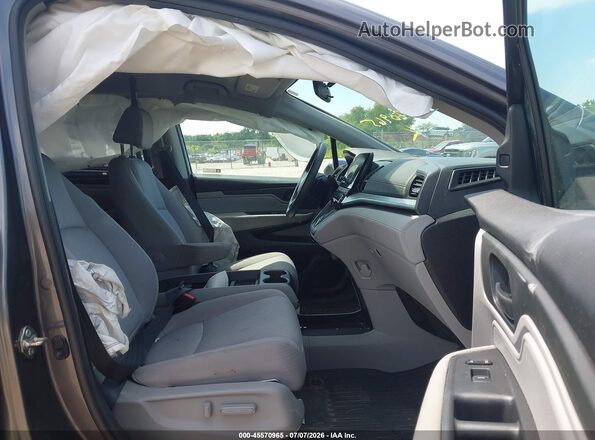5FNRL6H53LB021206 2020 HONDA ODYSSEY Gray Widok wnętrza z przodu