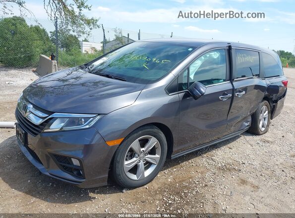 5FNRL6H53LB021206 2020 HONDA ODYSSEY Gray Przód lewy
