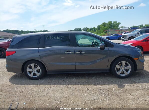 5FNRL6H53LB021206 2020 HONDA ODYSSEY Gray Widok wnętrza z tyłu