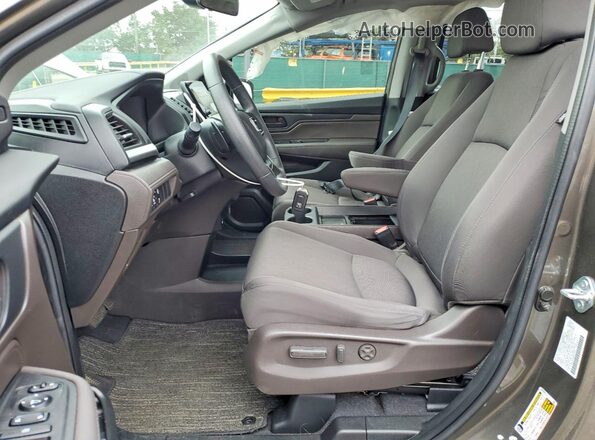 5FNRL6H53NB029955 2022 HONDA ODYSSEY Gray Vista interior delantera