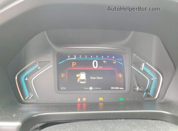 5FNRL6H53NB029955 2022 HONDA ODYSSEY Gray Vista del cuadro de instrumentos