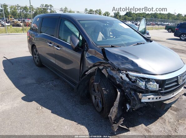 5FNRL6H53NB038834 2022 HONDA ODYSSEY Gray Widok z przodu