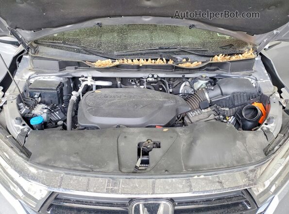 5FNRL6H53NB046612 2022 HONDA ODYSSEY Silver ძრავის განყოფილების ხედი
