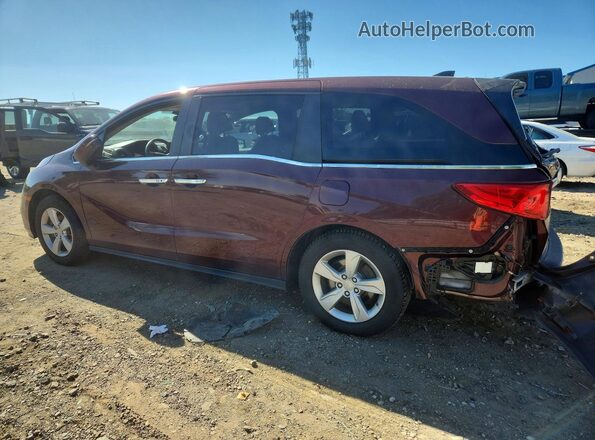 5FNRL6H54KB060045 2019 HONDA ODYSSEY Burgundy Rear left
