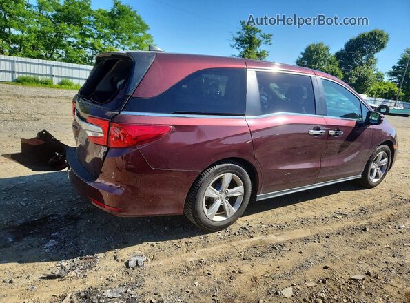 5FNRL6H54KB060045 2019 HONDA ODYSSEY Burgundy Rear right