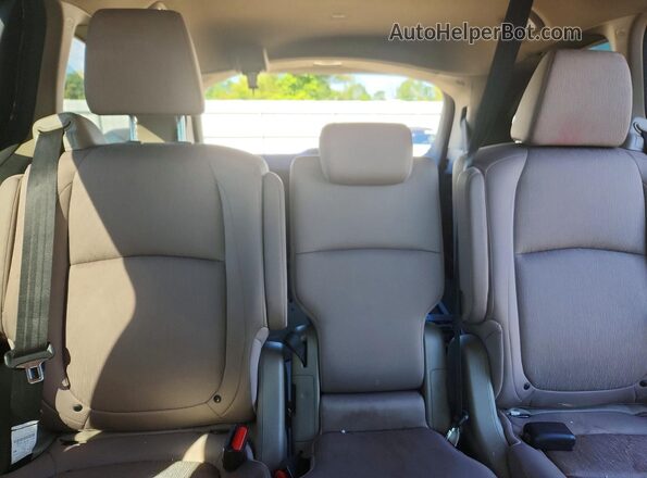 5FNRL6H54KB060045 2019 HONDA ODYSSEY Burgundy Rear seats view