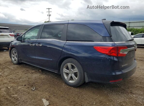 5FNRL6H54LB034711 2020 HONDA ODYSSEY Blue Задня ліва чверть