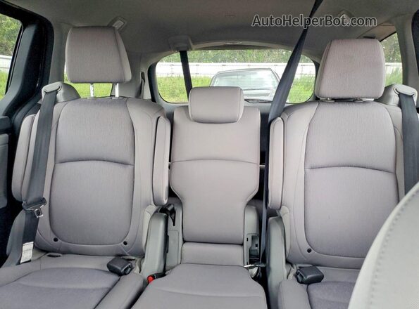 5FNRL6H54LB034711 2020 HONDA ODYSSEY Blue Вид задніх сидінь