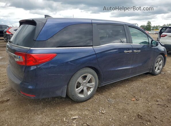 5FNRL6H54LB034711 2020 HONDA ODYSSEY Blue Задня права чверть