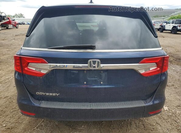 5FNRL6H54LB034711 2020 HONDA ODYSSEY Blue Вид ззаду