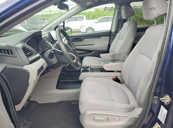 5FNRL6H54LB034711 2020 HONDA ODYSSEY Blue Вид салону спереду