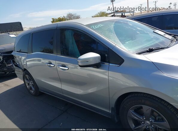 5FNRL6H54NB017393 2022 HONDA ODYSSEY Silver Widok wnętrza 360 stopni