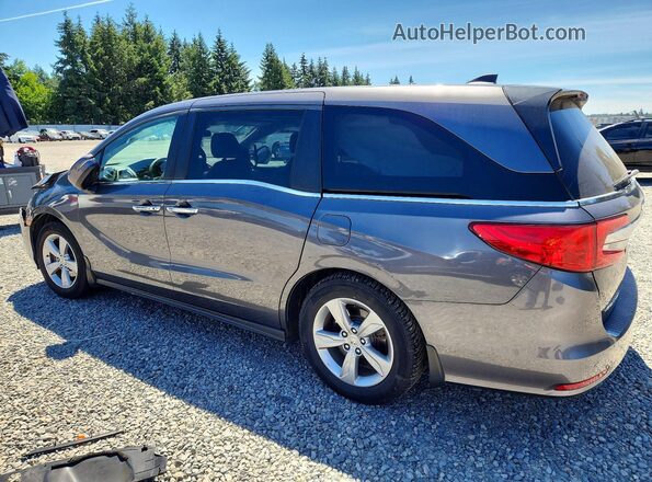 5FNRL6H55JB055838 2018 HONDA ODYSSEY Угольный Задняя левая четверть
