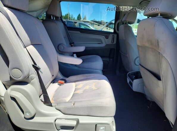 5FNRL6H55JB055838 2018 HONDA ODYSSEY Угольный Вид задней части салона