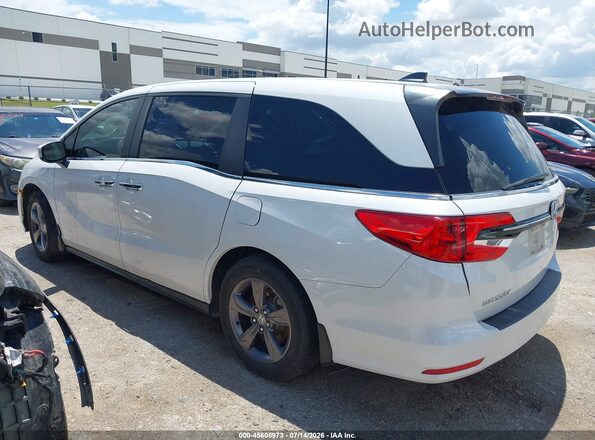 5FNRL6H55MB032886 2021 HONDA ODYSSEY White Trasero izquierdo