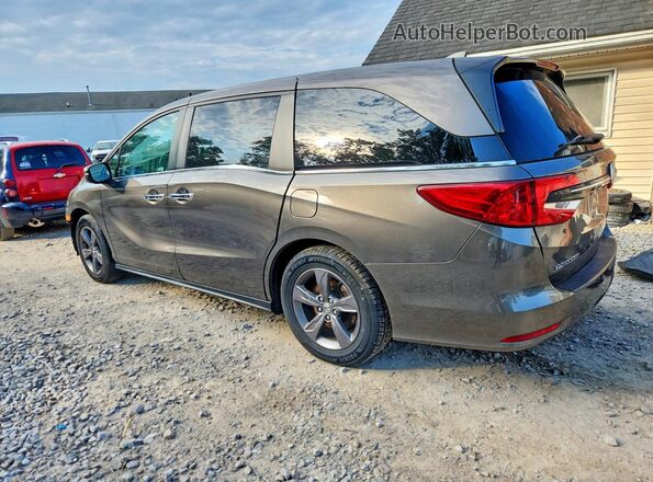 5FNRL6H55MB035397 2021 HONDA ODYSSEY Charcoal Հետևի ձախ