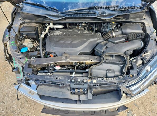5FNRL6H55MB035397 2021 HONDA ODYSSEY Charcoal Շարժիչի բաժամունքի տեսք