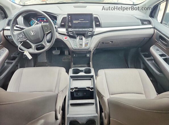 5FNRL6H55PB041222 2023 HONDA ODYSSEY Charcoal Вид панелі приладів