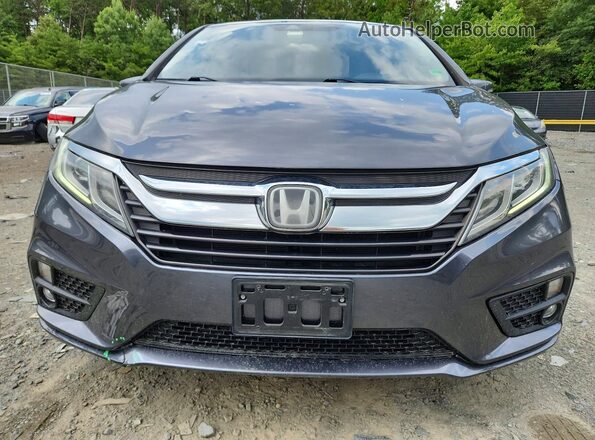 5FNRL6H56JB017034 2018 HONDA ODYSSEY Gray Դիմացի տեսք