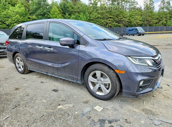 5FNRL6H56JB017034 2018 HONDA ODYSSEY Gray Առջևի աջ