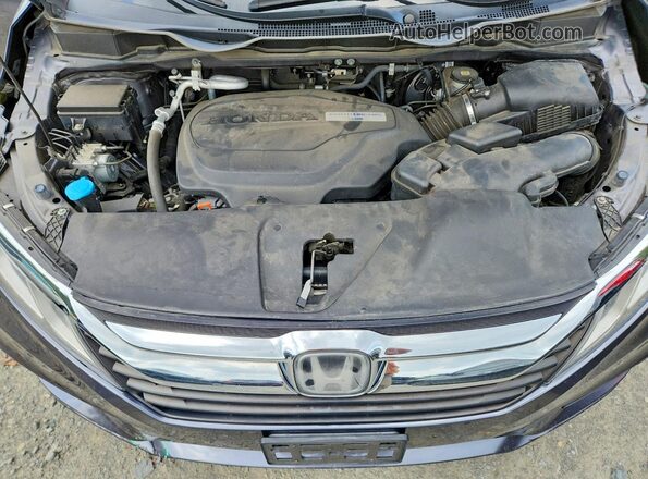 5FNRL6H56JB017034 2018 HONDA ODYSSEY Gray Շարժիչի բաժամունքի տեսք