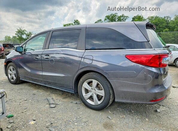 5FNRL6H56JB017034 2018 HONDA ODYSSEY Gray Հետևի ձախ