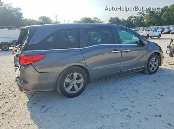 5FNRL6H56JB067951 2018 HONDA ODYSSEY Gray Tył prawy