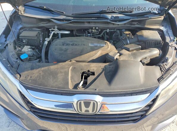 5FNRL6H56JB067951 2018 HONDA ODYSSEY Gray Widok komory silnika