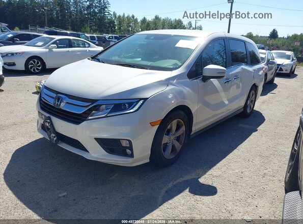 5FNRL6H56JB091635 2018 HONDA ODYSSEY  Vista tres cuartos delantera izquierda