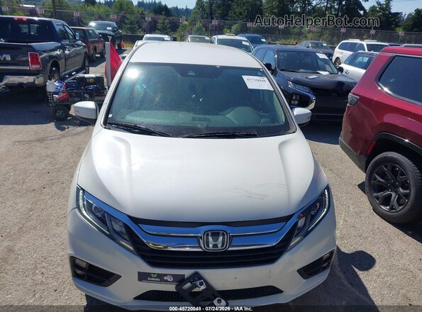 5FNRL6H56JB091635 2018 HONDA ODYSSEY  Vista del cuadro de instrumentos