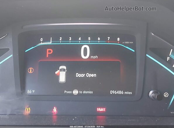 5FNRL6H56JB091635 2018 HONDA ODYSSEY  