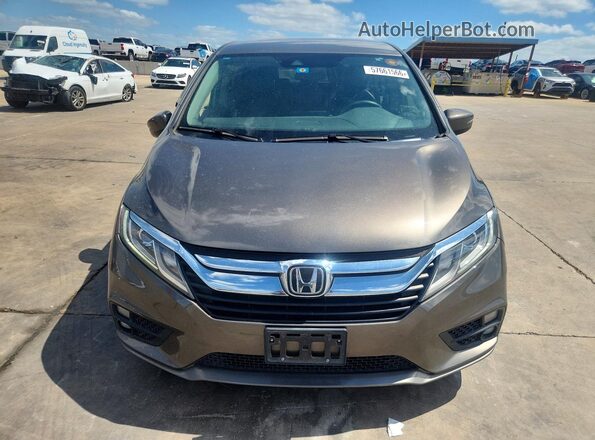 5FNRL6H56KB020503 2019 HONDA ODYSSEY Gray Դիմացի տեսք