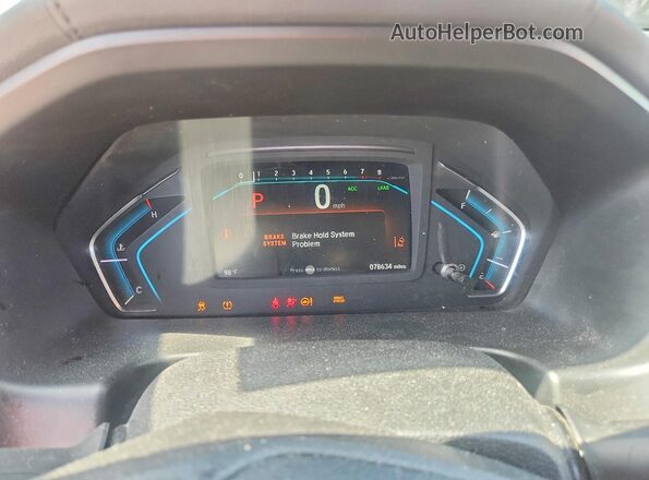 5FNRL6H56KB020503 2019 HONDA ODYSSEY Gray Սարքավորումների վահանակի տեսք