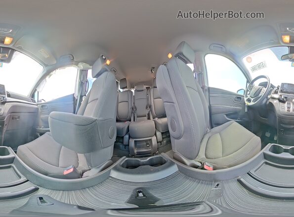 5FNRL6H56KB020503 2019 HONDA ODYSSEY Gray Սալոնի 360 աստիճան տեսք