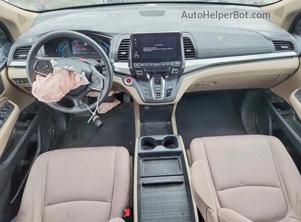 5FNRL6H56KB087425 2019 HONDA ODYSSEY Burgundy წინა პანელის ხედი
