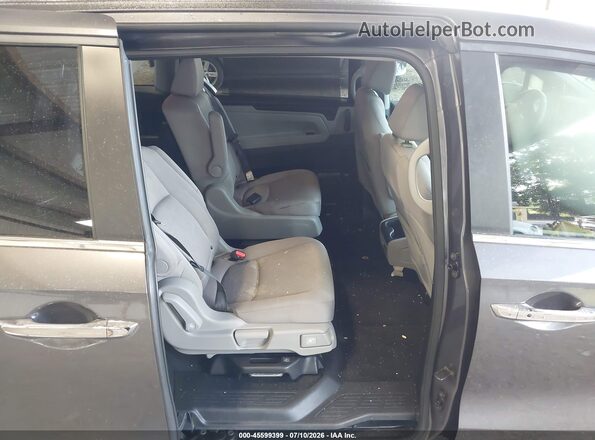 5FNRL6H57KB037715 2019 HONDA ODYSSEY Gray Widok naklejki z numerem VIN