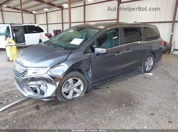 5FNRL6H57KB037715 2019 HONDA ODYSSEY Gray Przód lewy