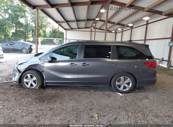5FNRL6H57KB037715 2019 HONDA ODYSSEY Gray Widok wnętrza 360 stopni