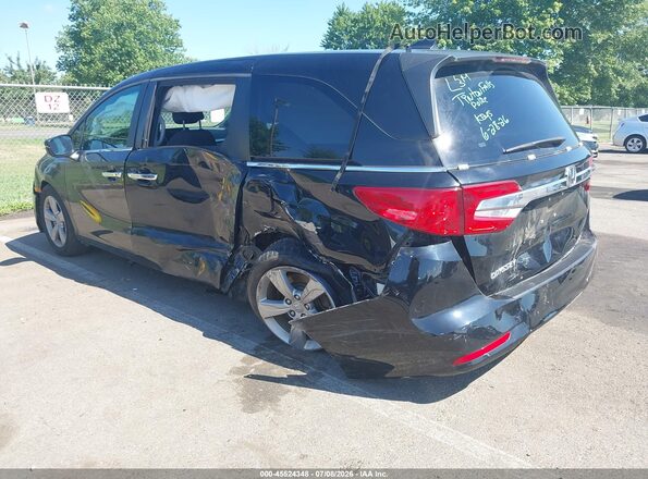 5FNRL6H57LB010189 2020 HONDA ODYSSEY Black Հետևի ձախ