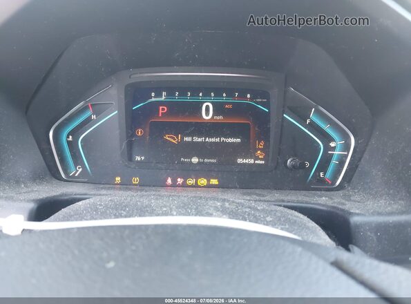 5FNRL6H57LB010189 2020 HONDA ODYSSEY Black Հետևի նստատեղերի տեսք