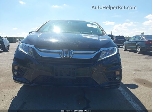 5FNRL6H57LB010189 2020 HONDA ODYSSEY Black Սարքավորումների վահանակի տեսք