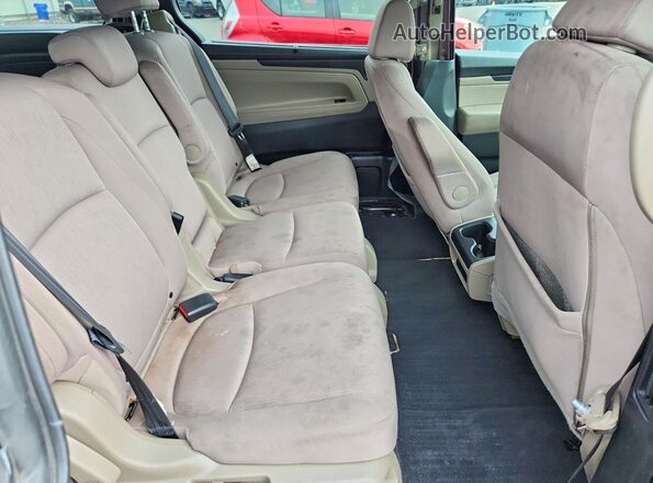 5FNRL6H57LB022682 2020 HONDA ODYSSEY Burgundy უკანა სალონის ხედი