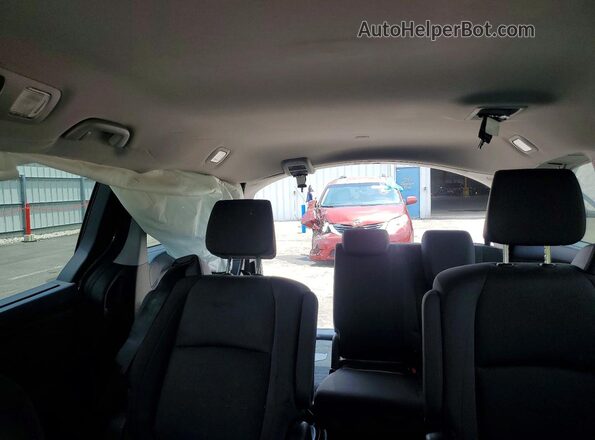 5FNRL6H57NB029960 2022 HONDA ODYSSEY Gray Вид задніх сидінь