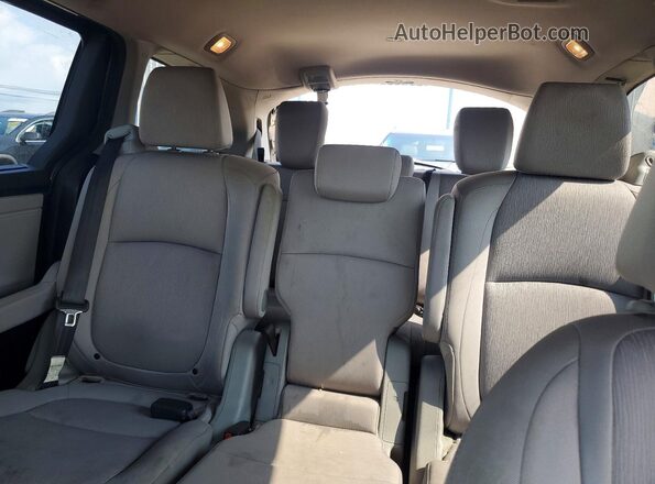 5FNRL6H58JB091572 2018 HONDA ODYSSEY Gray Rear seats view